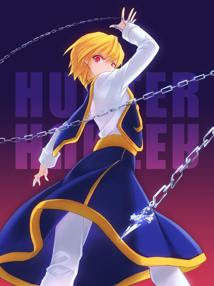 bad_id, blonde_hair, chain, chains, fukayama, hunter_x_hunter, jewelry, kurapika