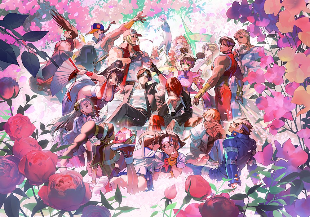 6+boys, 6+girls, :d, ^_^, baseball_cap, bench, black_gloves, blunt_bangs