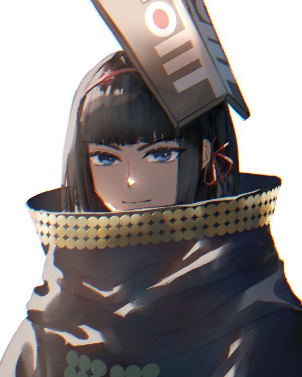 backlighting, blue_eyes, commentary_request, gold_trim, looking_at_viewer, mask, mask_on_head, masked_king