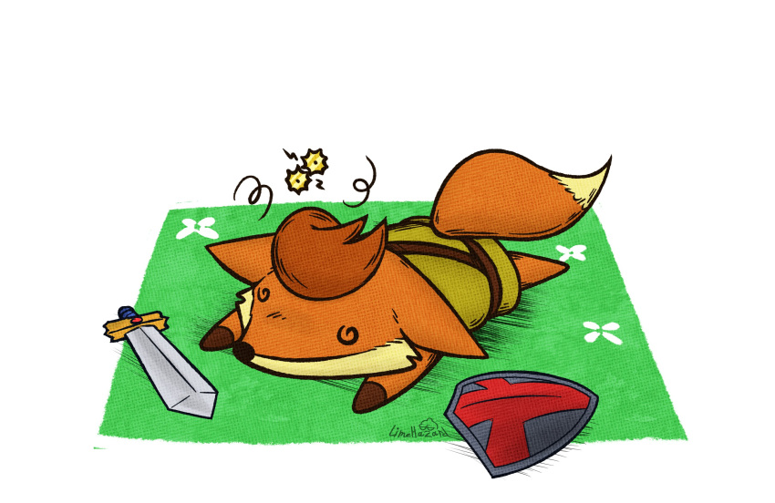 1other, @_@, animal_ears, belt, black_belt, black_eyes, chibi, flower