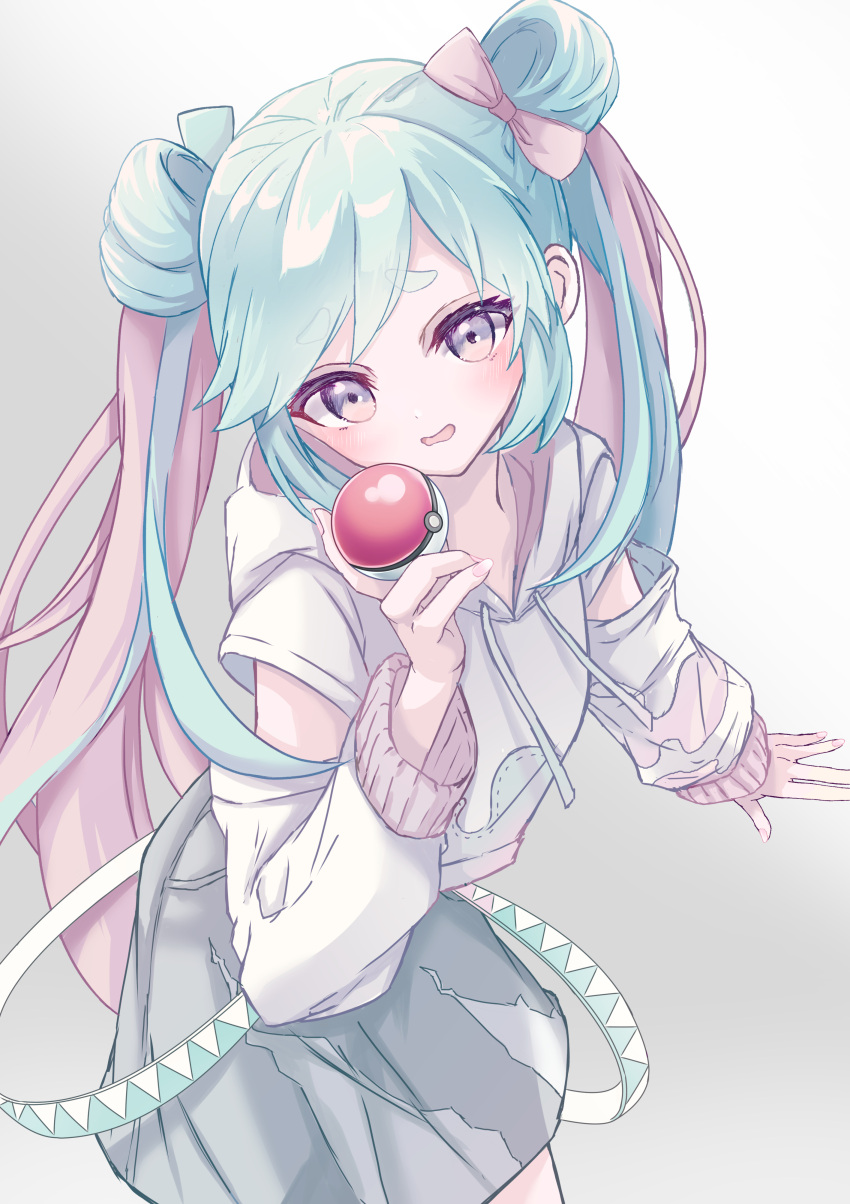 1girl, absurdres, aqua_hair, bow, glorious_day_(vocaloid), hair_bow, hatsune_miku, highres