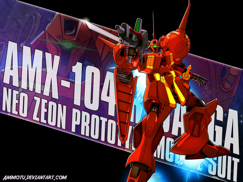 aiming, ammotu, bayonet, cable, character_name, deviantart_username, english_commentary, glowing