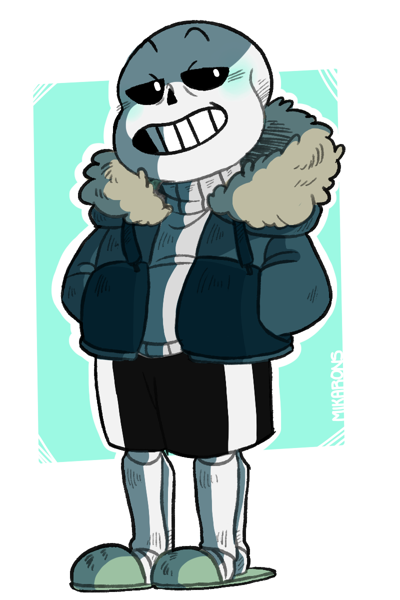 1boy, 2016, 2d, aqua_background, black_shorts, blue_jacket, digital_media, full_body