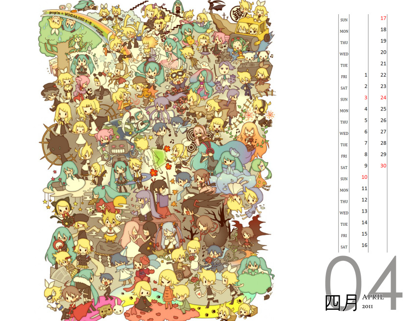 :3, animal_ears, aqua_hair, astronaut, bear, bikini, blonde, blue_hair