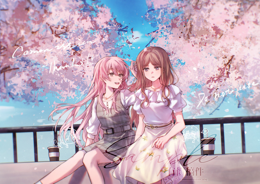 2girls, absurdres, bang_dream!, bang_dream!_it's_mygo!!!!!, belt, belt_buckle, blue_eyes, breasts