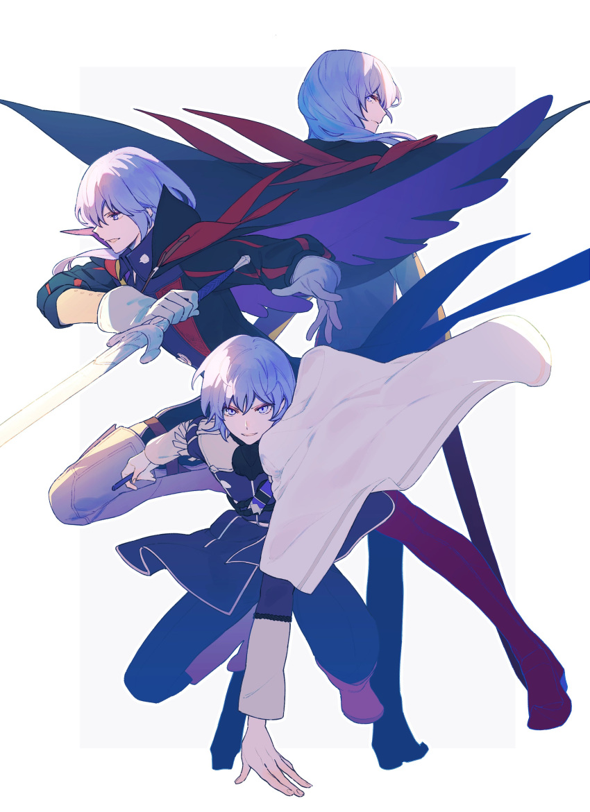 absurdres, cape, collared_cape, commentary_request, fire_emblem, fire_emblem:_three_houses, fire_emblem_warriors:_three_hopes, garreg_mach_monastery_uniform