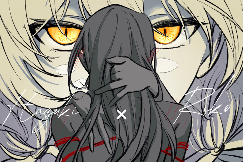 2girls, absurdres, bang_dream!, bang_dream!_it's_mygo!!!!!, chinese_commentary, commentary_request, earrings, hero45439083942