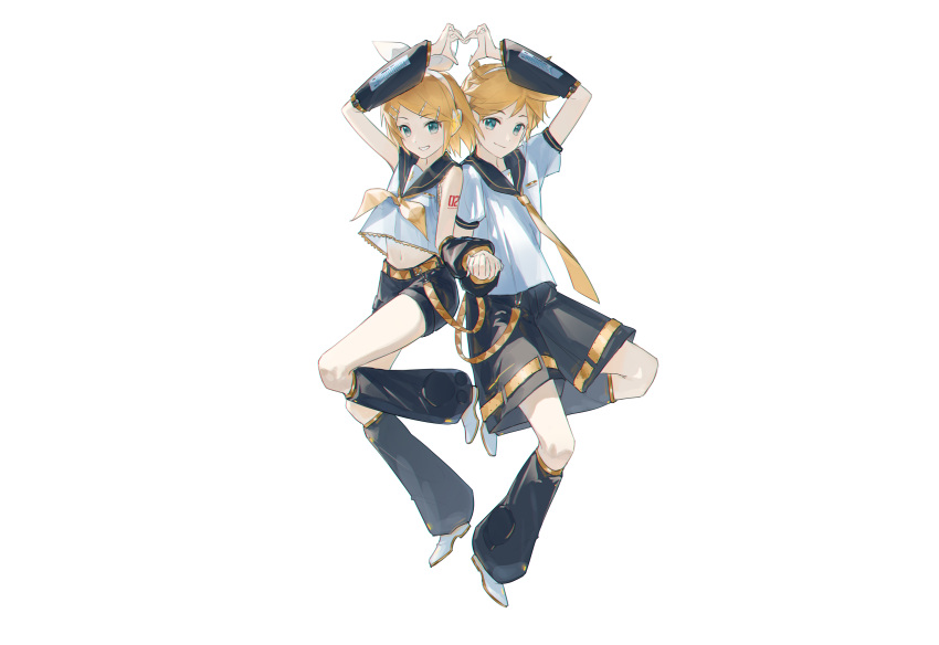 1boy, 1girl, absurdres, aqua_eyes, arm_tattoo, arm_up, belt, black_leg_warmers