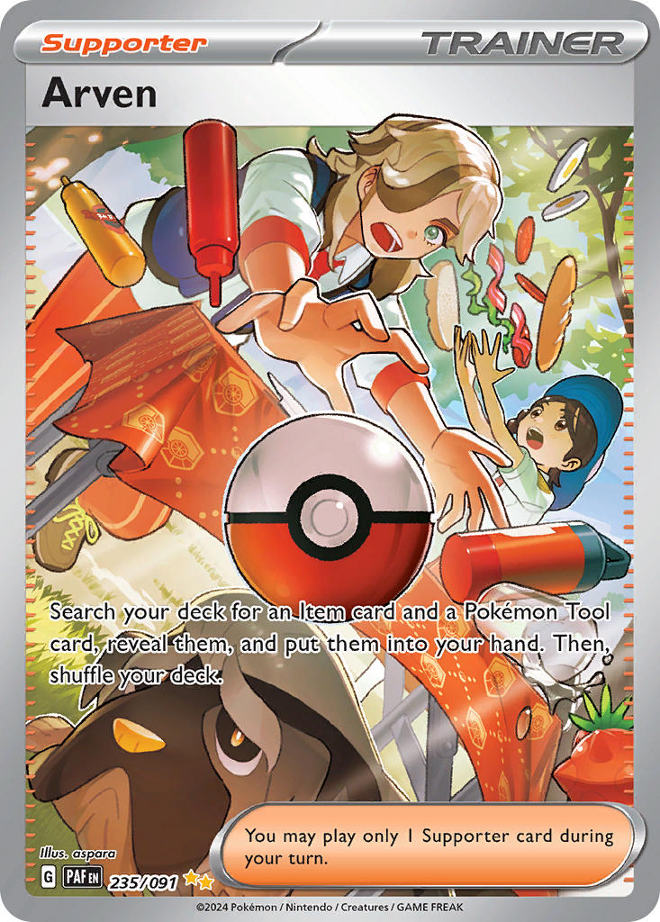 1boy, 1girl, artist_name, arven_(pokemon), aspara, bacon, berry_(pokemon), blue_sky