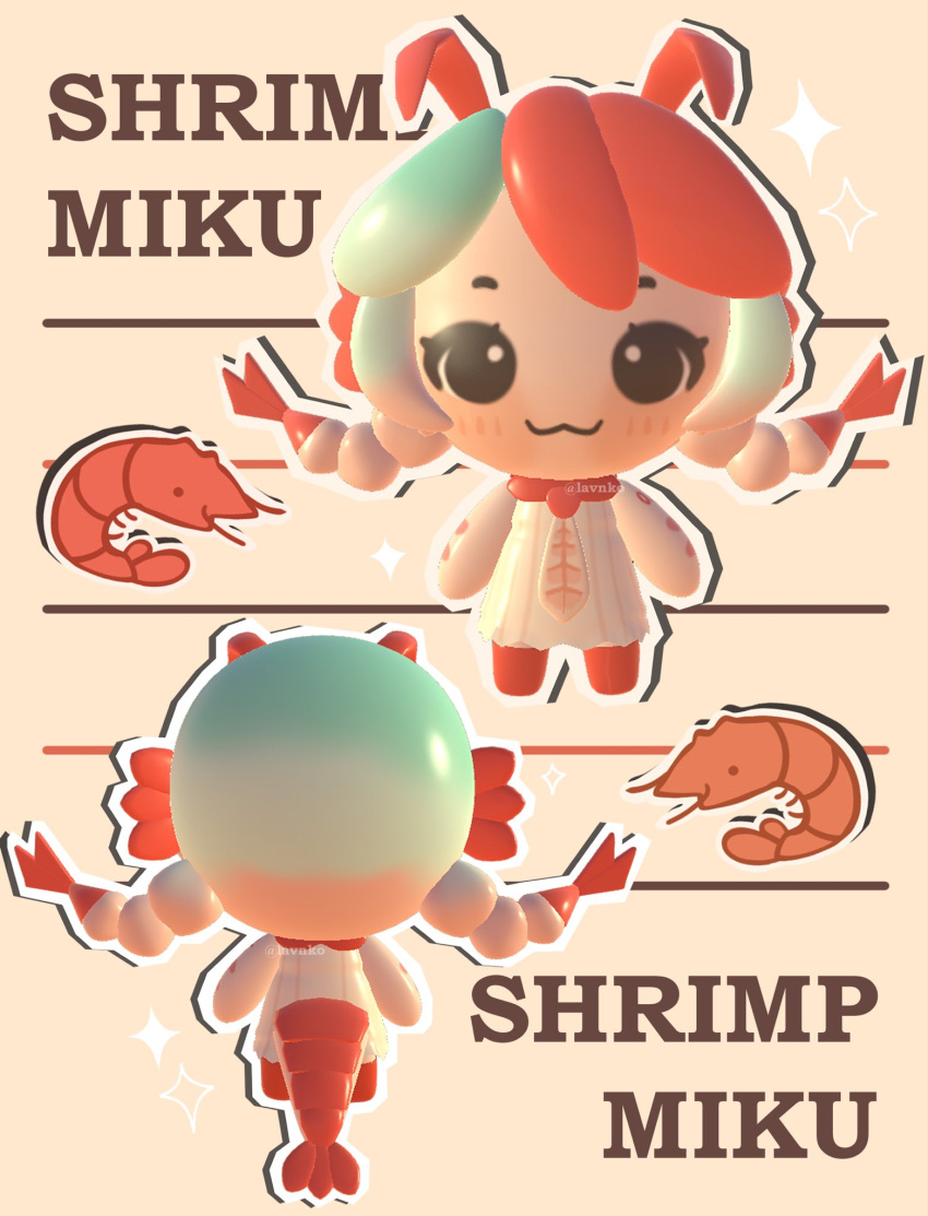 1girl, 3d, :3, alternate_costume, alternate_hair_color, alternate_hairstyle, antennae, blush