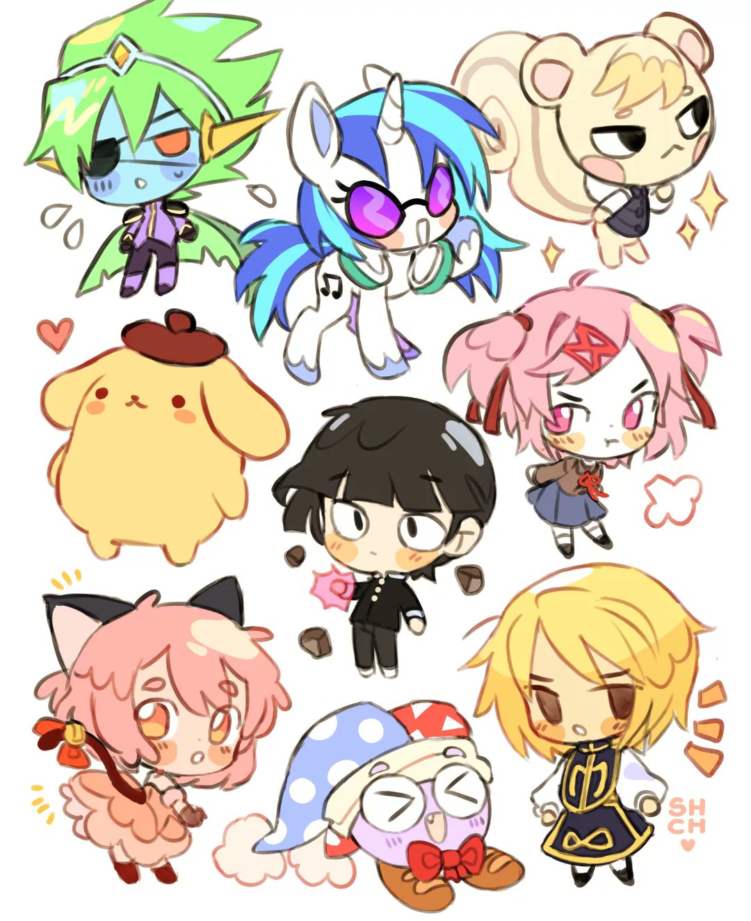 >_<, :<, :d, :t, ahoge, animal, animal_crossing, animal_ears