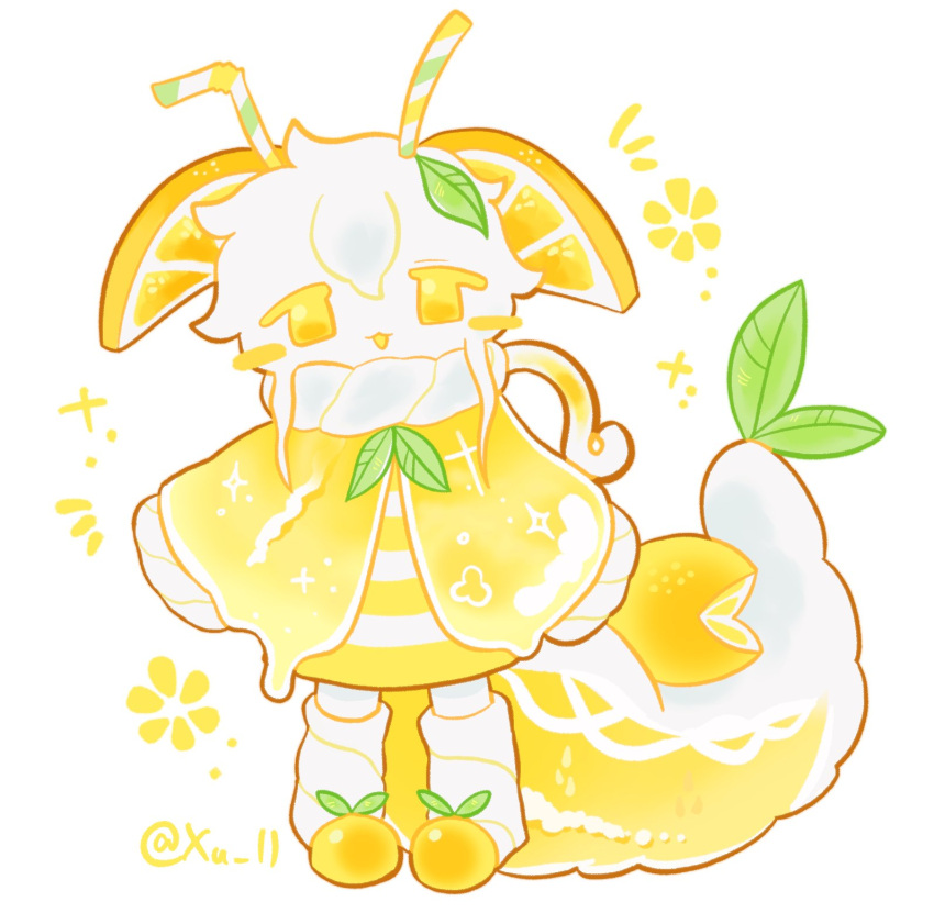 1girl, animal_ears, antennae, bomal1215_(style), boots, chibi, chibi_only, commentary