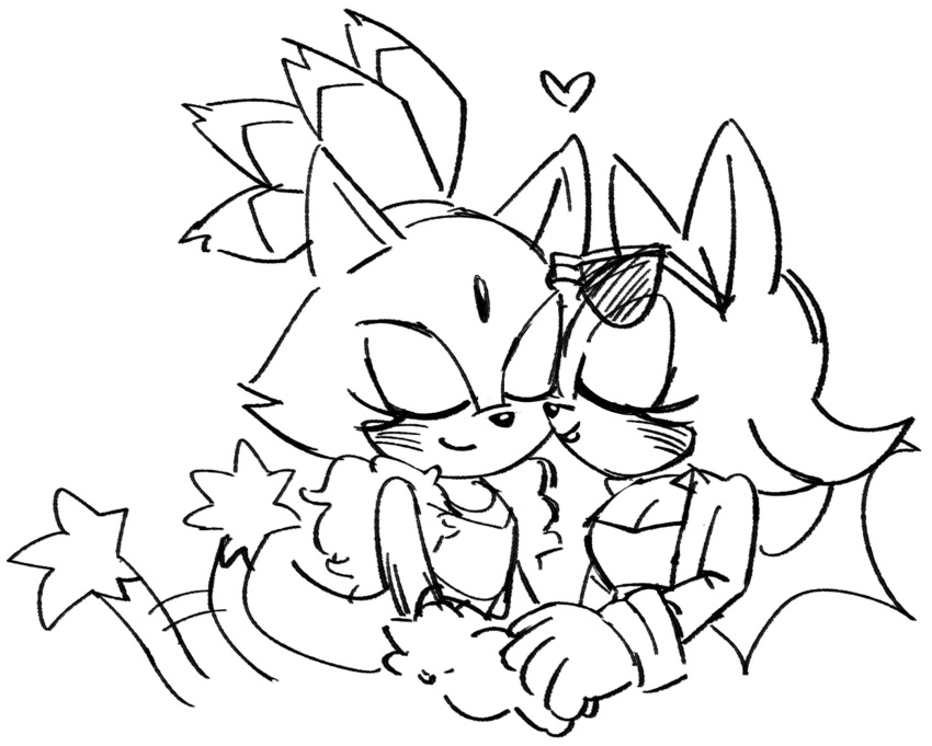 2girls, animal_ears, animal_nose, bat_ears, bat_girl, bat_wings, blaze_the_cat, cat_ears