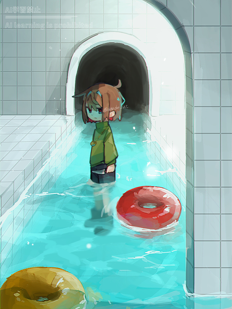 1other, ahoge, ankle_boots, arms_at_sides, backrooms_(creepypasta), black_boots, black_shorts, bob_cut