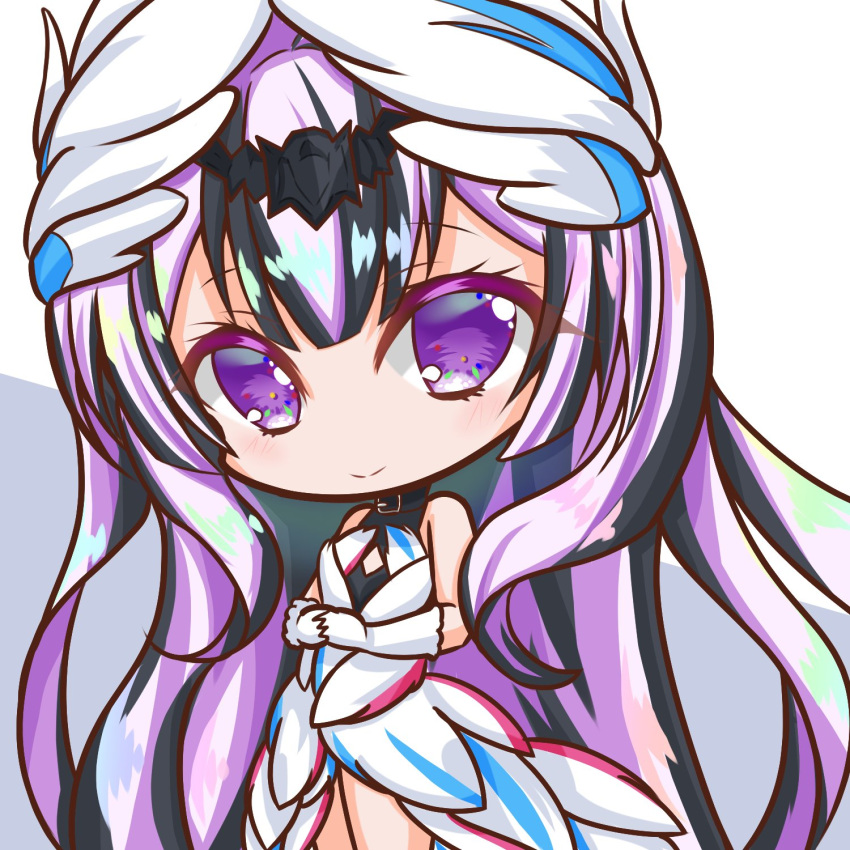 1girl, black_choker, black_hair, choker, fire_emblem, fire_emblem_engage, grey_hair, griffonmask11