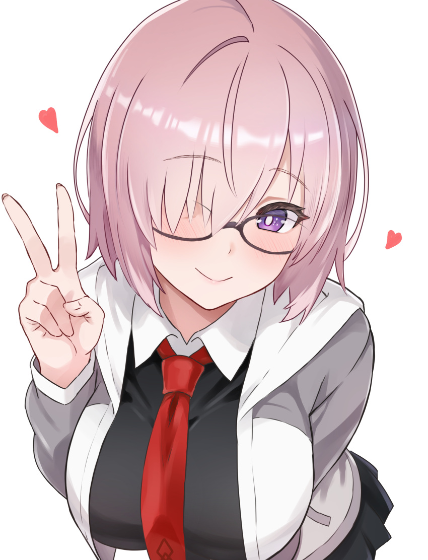 1girl, absurdres, bamboo_tac, black_shirt, black_skirt, blush, breasts, closed_mouth
