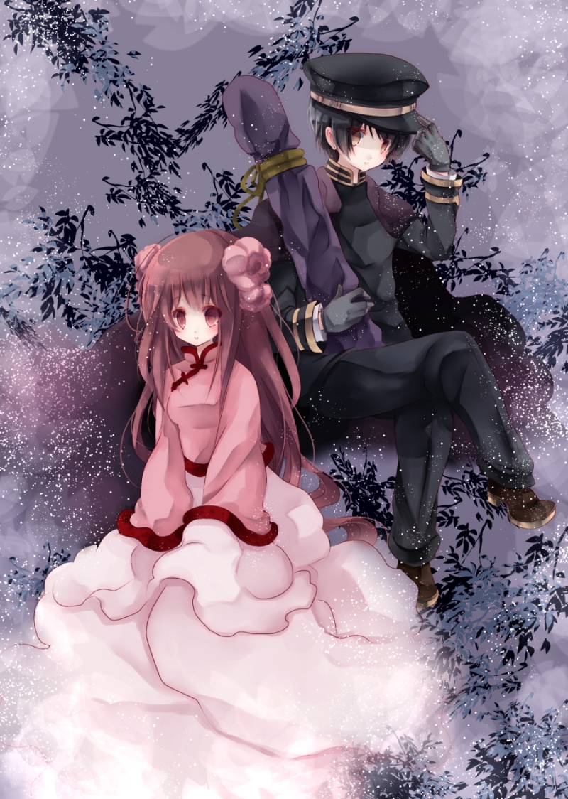 1girl, ahoge, axis_powers_hetalia, bad_id, black_hair, brown_eyes, brown_hair, chinese_clothes