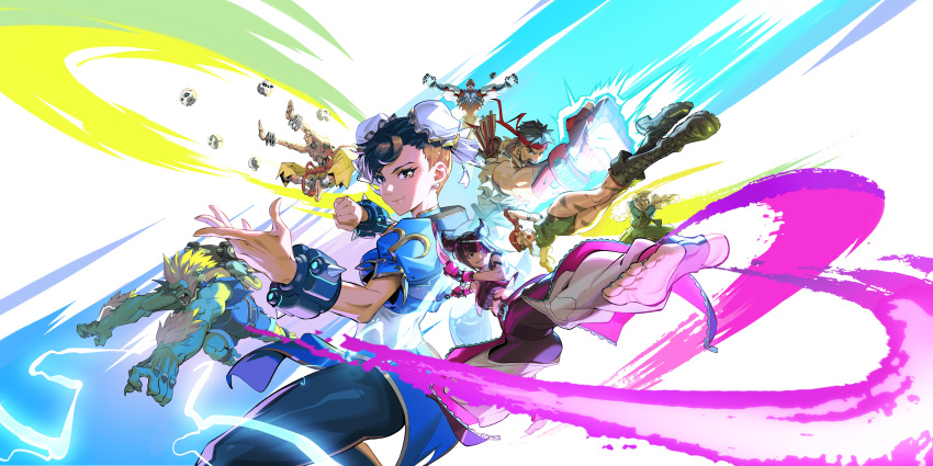 absurdres, artist_request, bastion_(overwatch), black_boots, black_hair, blanka, blanka_(cosplay), boots