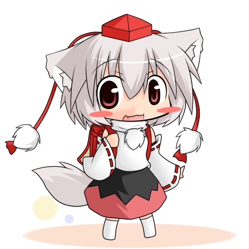 backpack, bad_id, bag, blush_stickers, bussyutaso, chibi, detached_sleeves, fang