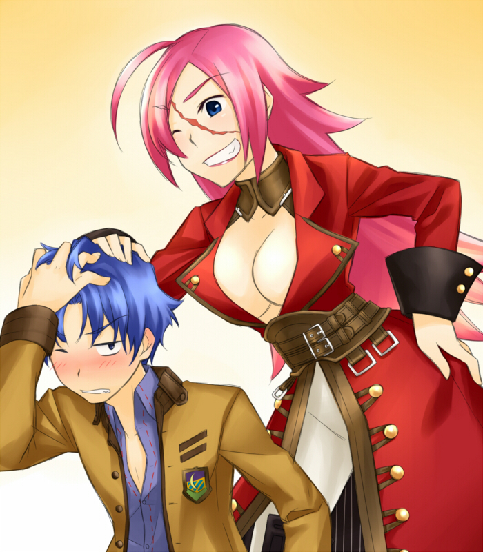 blue_eyes, blush, breasts, fate/extra, fate/stay_night, fate_(series), large_breasts, long_hair