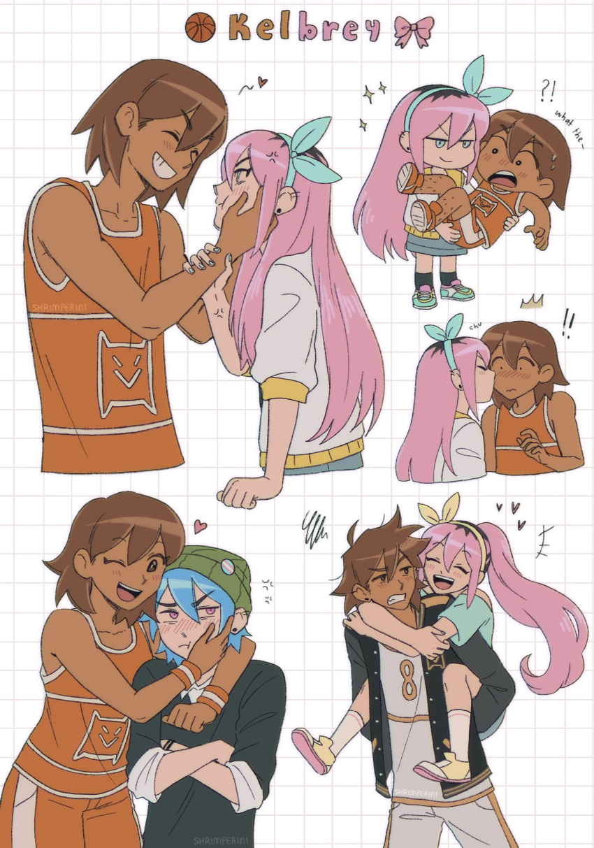 !, !!, !?, +++, 2boys, 2girls, :t, ;d