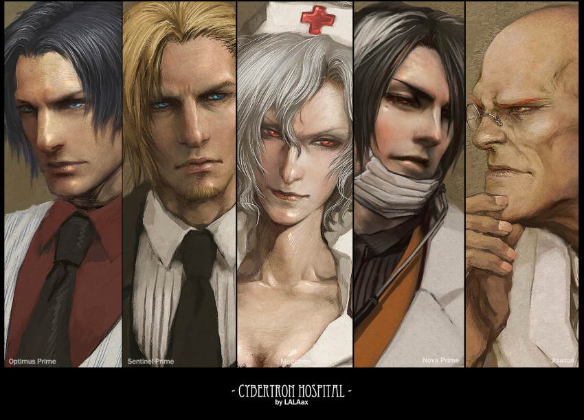 genderswap, highres, jhiaxus, lalaax, megatron, monocle, necktie, nova_prime