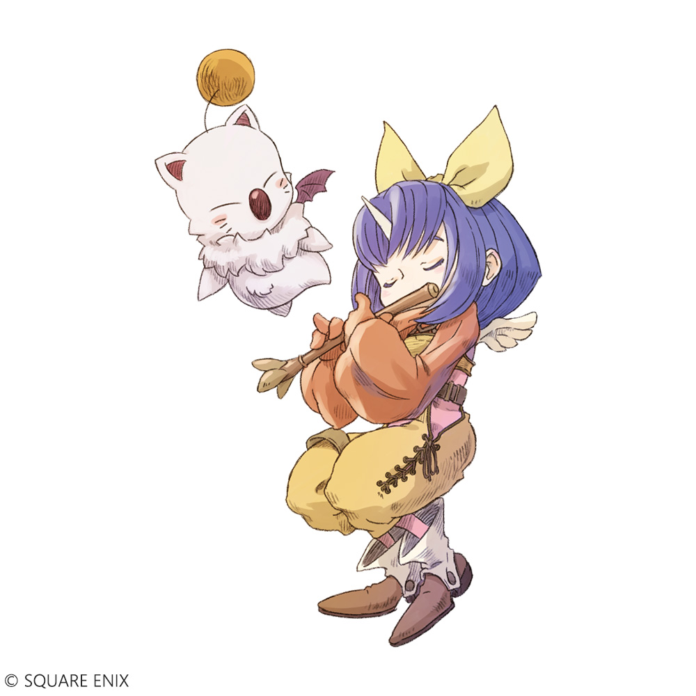 2girls, angel_wings, ankle_boots, antennae, bat_wings, belt, blue_hair, boots