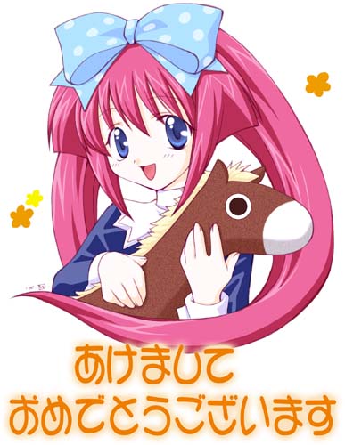 1girl, bad_id, blue_bow, blue_eyes, blue_shirt, bow, commentary_request, hair_bow