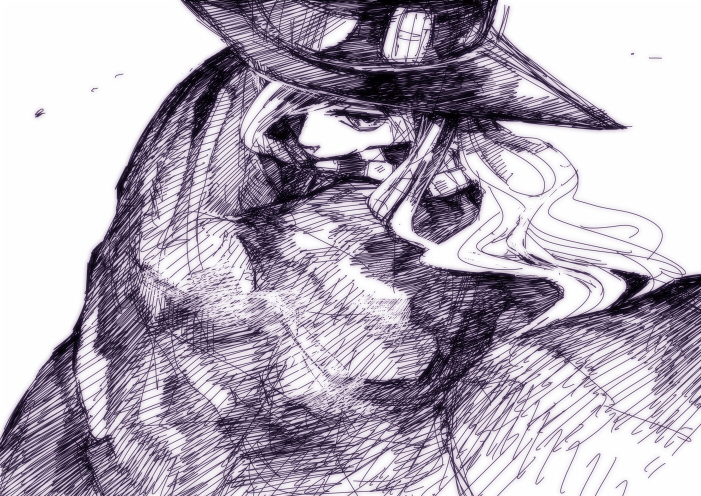 bad_id, cape, hair_over_one_eye, hat, kirisame_marisa, koumajo_densetsu, koumajo_densetsu_2, koumajou_densetsu