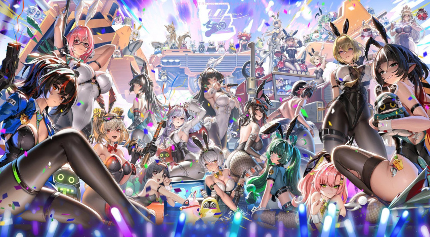 alexandrina_sebastiane, anby_demara, anby_demara_(silver_soldier), animal_ears, astra_yao, bangboo_(zenless_zone_zero), burnice_white, caesar_king_(zenless_zone_zero)