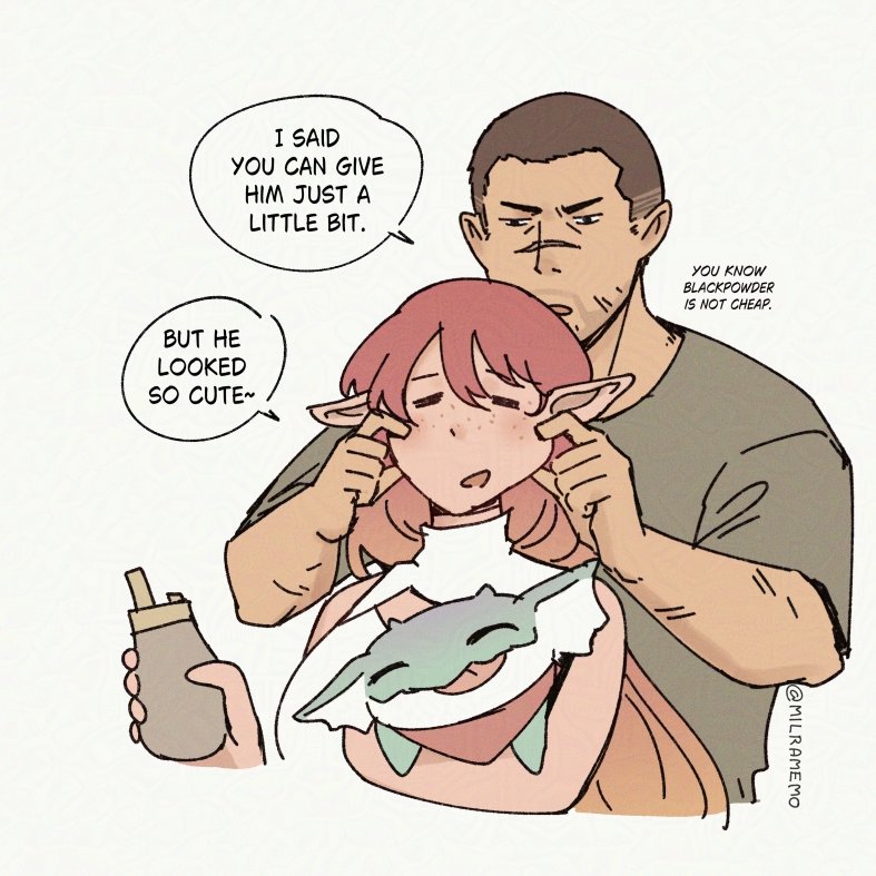 1boy, 1girl, animal, bare_arms, bare_shoulders, brown_hair, cheek_pull, closed_eyes