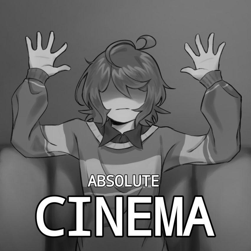 1other, 2025, 2d, absolute_cinema_(meme), ambiguous_gender, arms_up, artist_request, deltarune