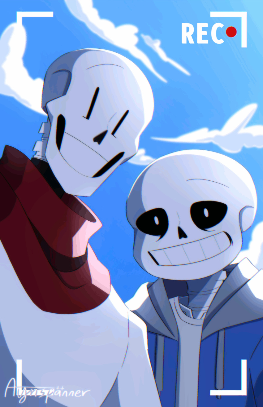 2023, 2boys, 2d, animated, animated_gif, artist_name, ayinspanner, blue_jacket