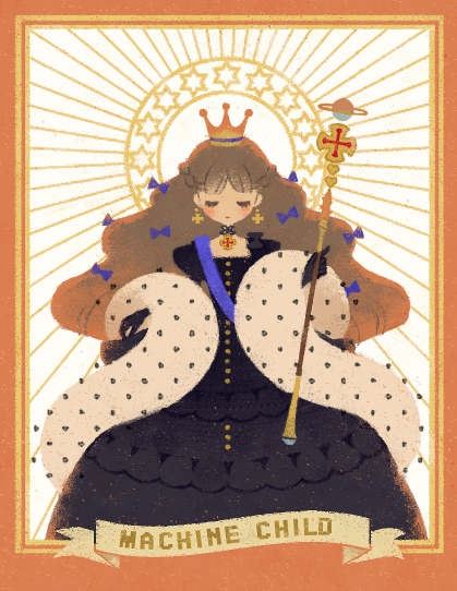 1girl, black_dress, black_gloves, blush, bow, closed_eyes, commentary_request, crown