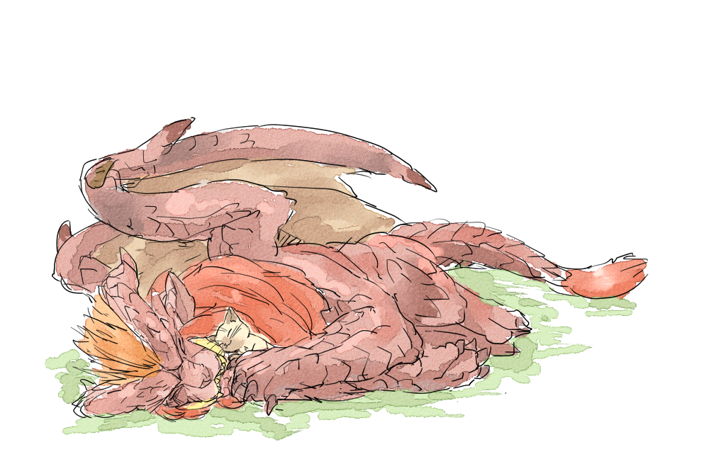 1other, :3, animal_ears, animal_hug, animal_nose, cat, cat_ears, closed_eyes