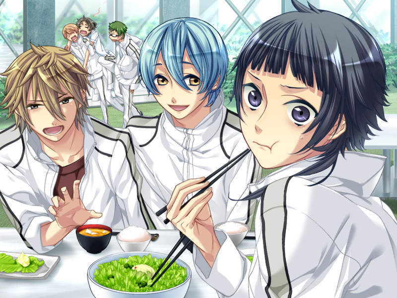 game_cg, kanakubo_homare, kinose_azusa, miyaji_ryunosuke, starry_sky_(game)