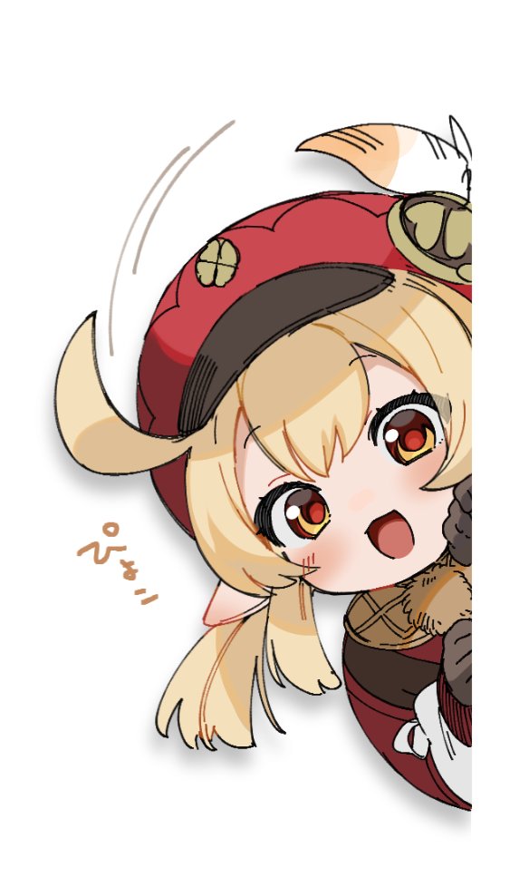 1girl, blonde_hair, genshin_impact, gloves, gotoh_(nekocat), grey_gloves, hat, jacket