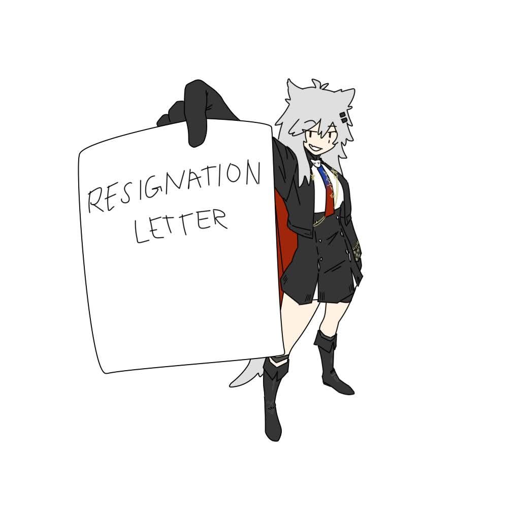 1girl, animal_ears, arknights, kofucchi, lappland_(arknights), letter, long_hair