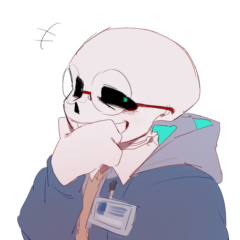 +++, 1boy, aqua_hood, bags_under_eyes, bespectacled, blue_jacket, brown_vest, chinese_commentary