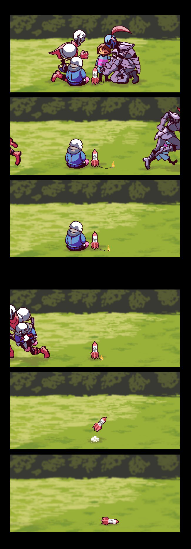 1girl, 1other, 2023, 2boys, 2d, 6koma, ambiguous_gender, anthro