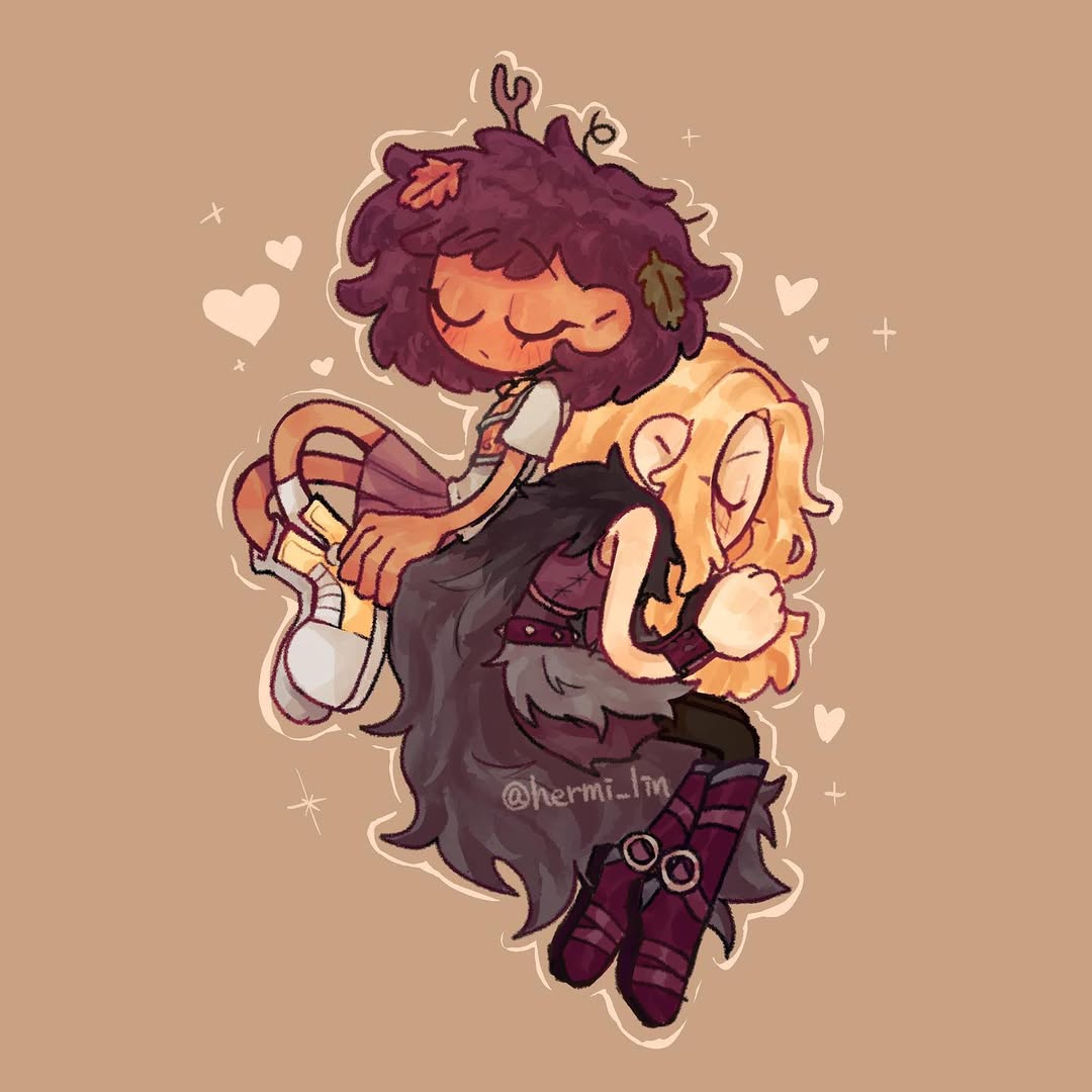 2girls, amphibia, anne_boonchuy, armor, armored_boots, back-to-back, blonde_hair, blush