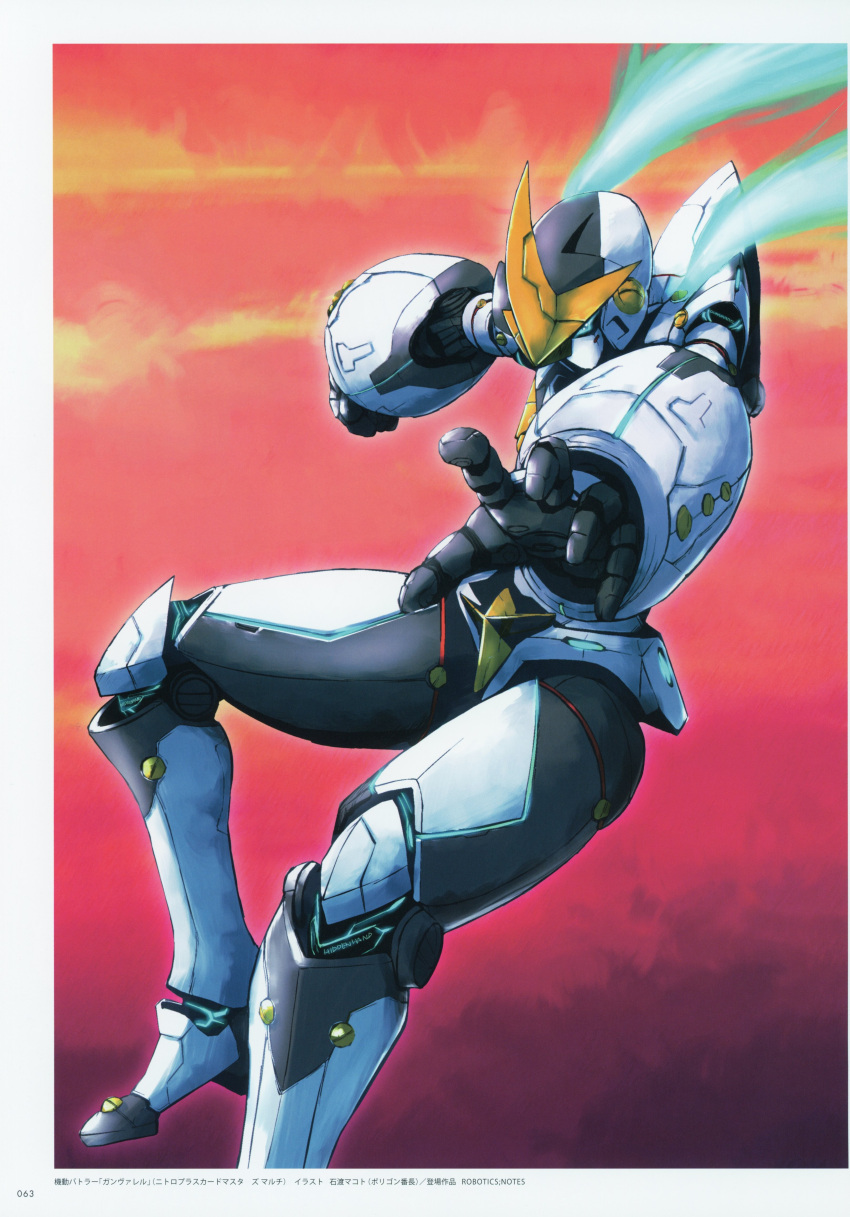 3d, absurdres, aqua_eyes, aqua_sclera, armor, aura, black_armor, blue_aura