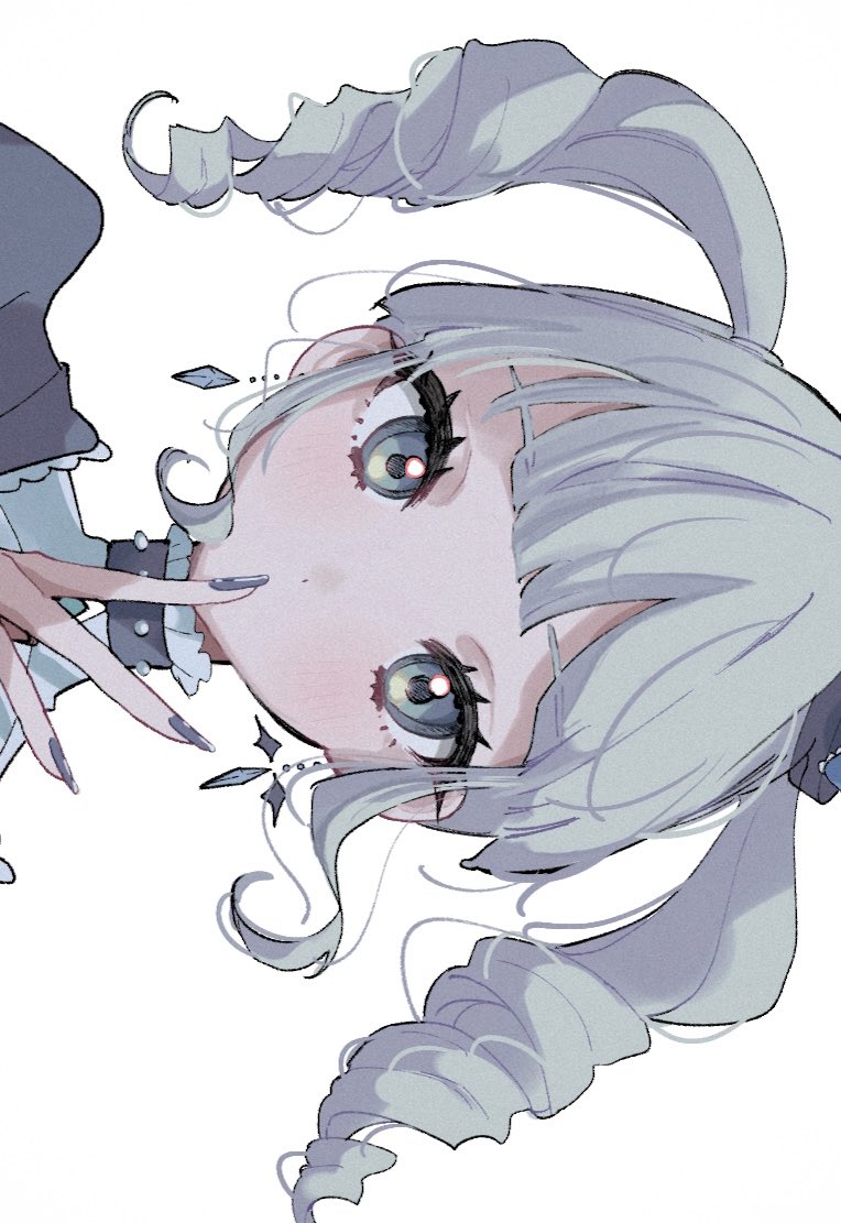 1girl, aikatsu!, aikatsu!_(series), ak1002s, blush, collar, covering_own_mouth, dot_nose