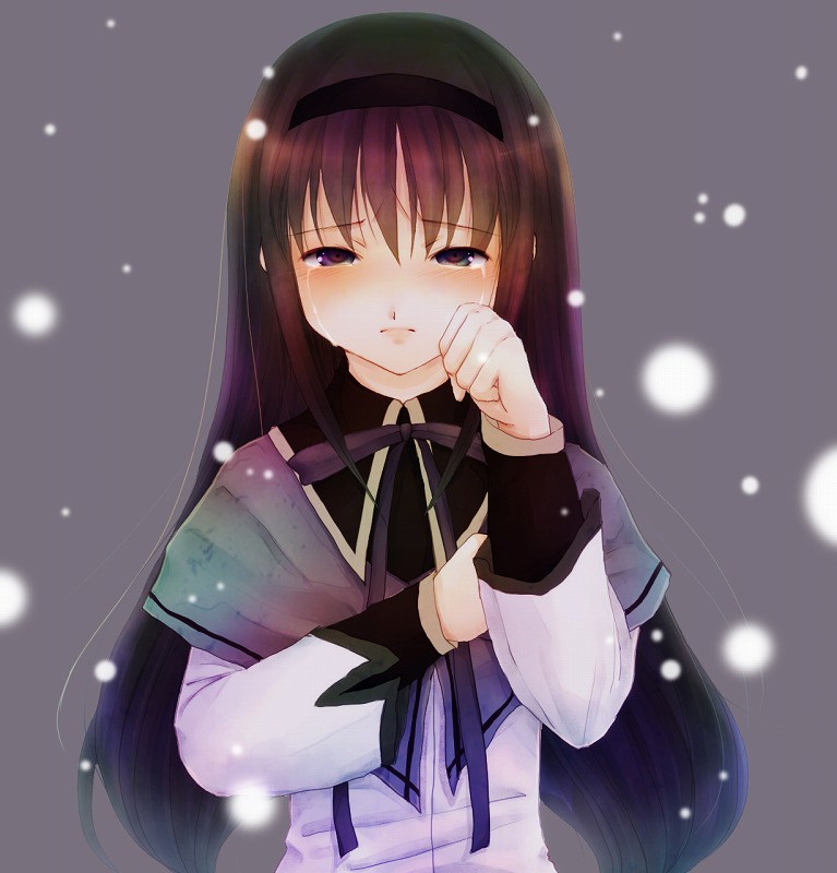 akemi_homura, black_hair, hairband, long_hair, magical_girl, mahou_shoujo_madoka_magica, purple_eyes, semimaru