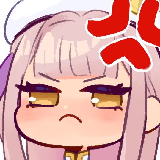 1girl, angry, emoji, fire_emblem, fire_emblem_heroes, frown, hat, herdwicoco