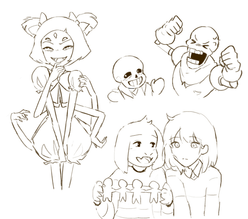 >o<, 1girl, 1other, 2023, 2d, 3boys, ambiguous_gender, anger_vein