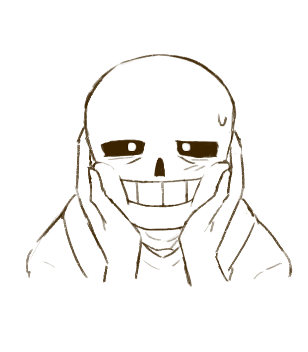 1boy, 2023, 2d, crim0137, cropped_shoulders, digital_media, hands_on_another's_cheeks, hood, hood_down, hooded_jacket, humanoid, jacket, male, male_focus, monochrome, monster, monster_boy, open_clothes, open_jacket, pov, pov_hand, sans_(undertale), simple_background, skeleton, solo_focus, straight-on, sweat, teeth, undead, undertale, utdr_(toby_fox), white_background