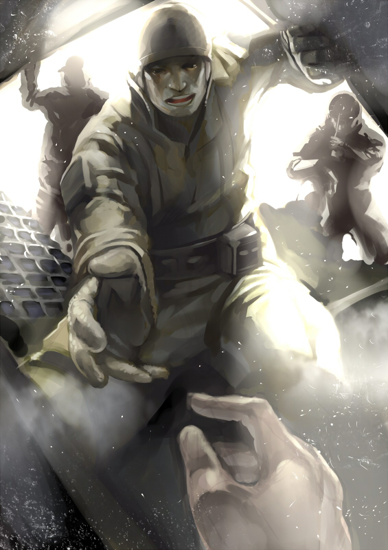 aid, copyright_request, debris, destruction, earthquake, hands, helmet, male