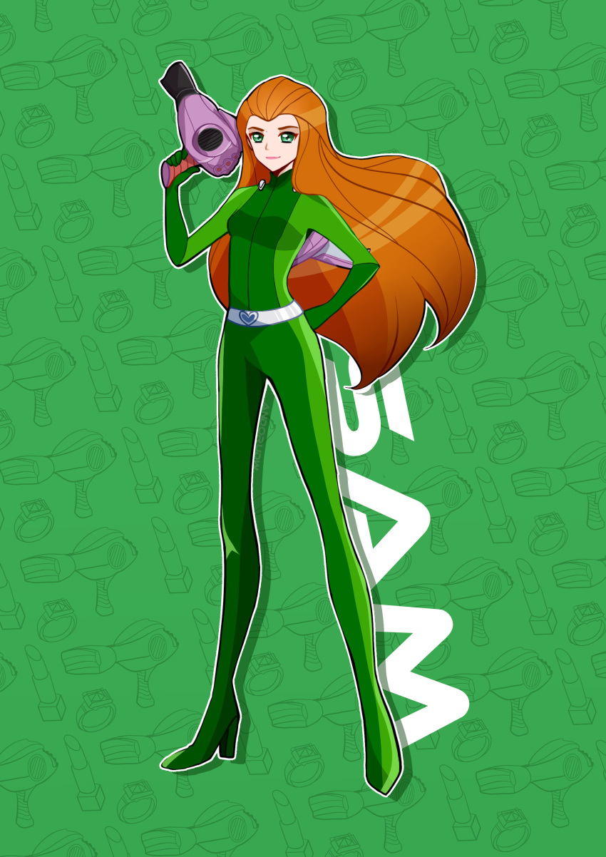 1girl, absurdres, andorudw, bodysuit, character_name, closed_mouth, commentary, english_commentary