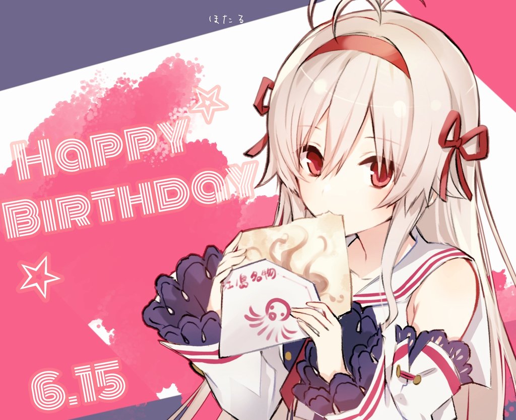 1girl, antenna_hair, armpit_crease, artist_name, assault_lily, bare_shoulders, closed_mouth, commentary_request